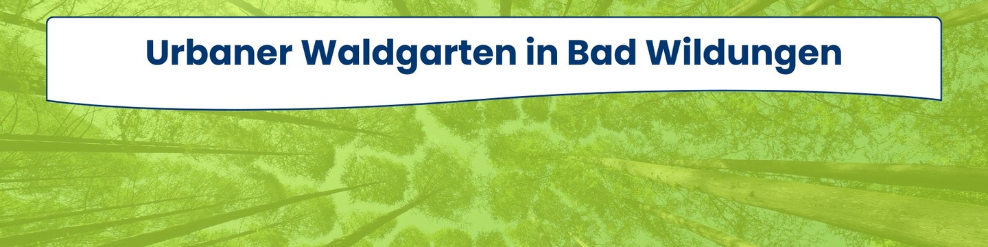 Banner urbaner Waldgarten